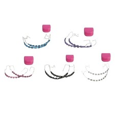 Temporary Tooth Decoration with Metal Bracket and Orthodontic Ligature Ties