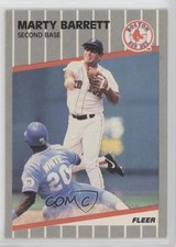 1989 Fleer Marty Barrett #78 1d4t
