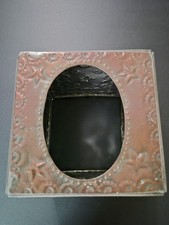 Hand crafted in mexico Tin tissue box vintage