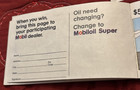 Vintage 1967 Mobil gas station safety stamp stick Booklet with Some Stamps — photo 7