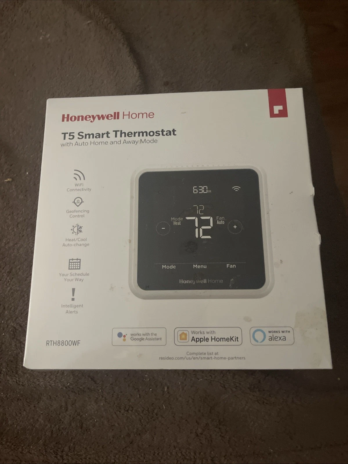 Honeywell Home T5 Wi-Fi Smart Thermostat - RTH8800WF