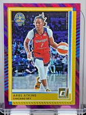 2025 Panini Donruss WNBA Purple Shimmer #74 Ariel Atkins /99 Chicago Sky