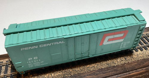 Con-Cor Austria HO Penn Central PC 167012 caja de una sola puerta coche azul verde suelto | Zustand: Used