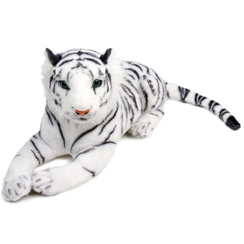 Saphed The White Tiger - Squeeze Me! - 17 Inch Stuffed Animal Plush - by TigerHa