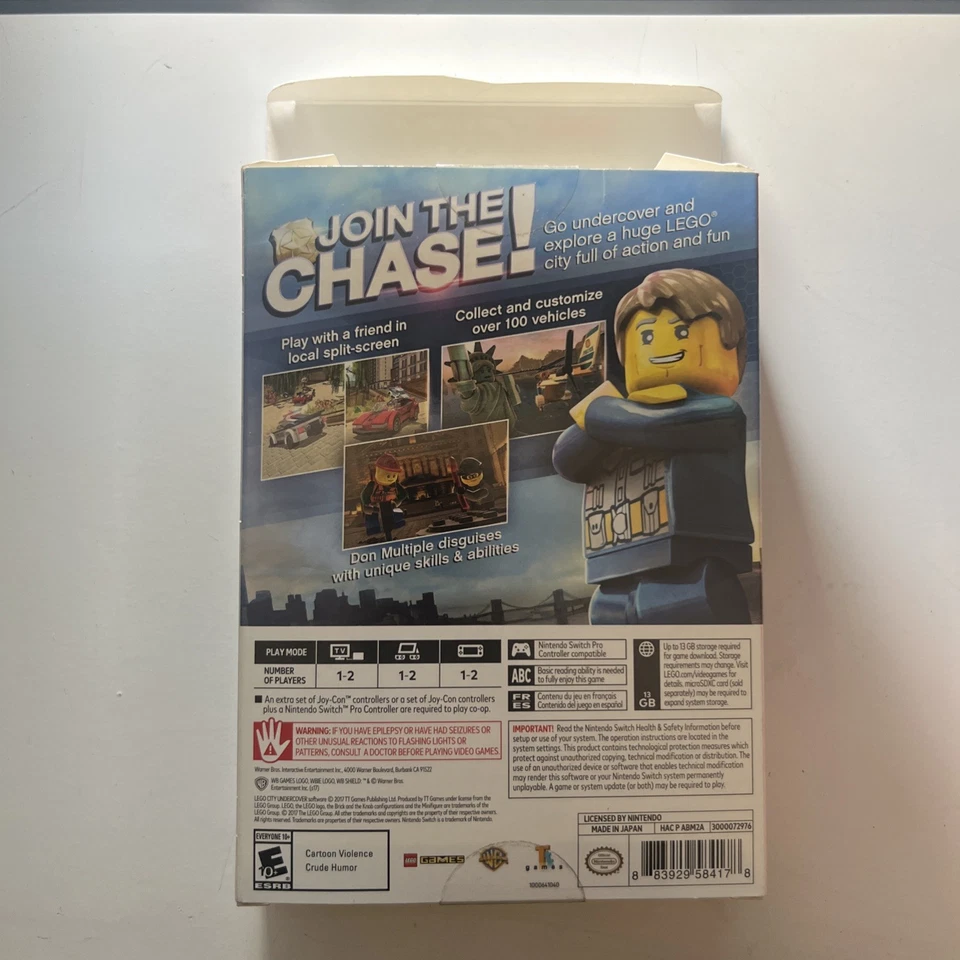 LEGO City Undercover Prison Island Minibuild Big Box Nintendo Switch Toys R Us Foto 4 de 4