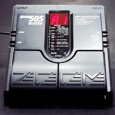 Zoom 505 Multi Effects Processor Guitar Pedal TESTED Vintage Digital Multi-FX