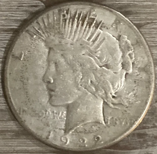 1922-S Peace Silver Dollar