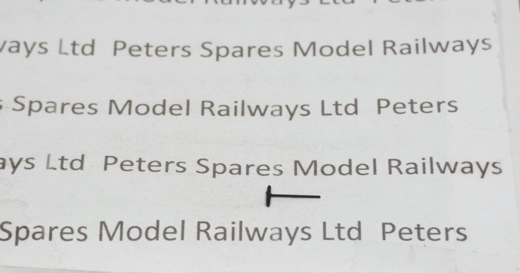 Dapol 110715 M7 N Gauge Whistle