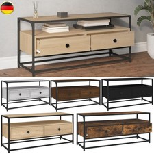 TV-Schrank Lowboard Fernsehschrank Fernsehtisch 80/100cm TV-Möbel & 2 Schubladen