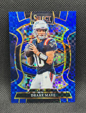 DRAKE MAYE Blue 075/249 - 2025 Panini Select - New England Patriots #80