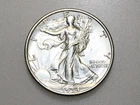 1934-D 50C WALKING LIBERTY SILVER HALF DOLLAR GEM BU