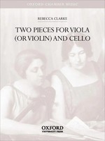 Two Pieces For Viola (Or Violin) And Cello | Rebecca Clarke | Englisch | Buch