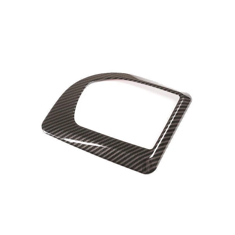 For BMW 5 Series 2004-10 ABS Carbon Fiber Console Gear Shift Strip Cover Central - Изображение 3 из 4