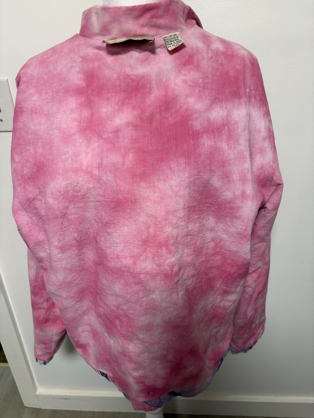 VTG Boho Carrie Allen Patchwork Patchwork Jacket … - image 21