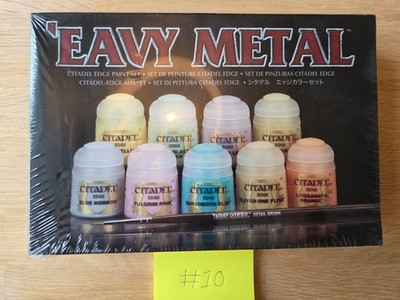 Citadel 'EAVY METAL edge paint set vintage SEALED