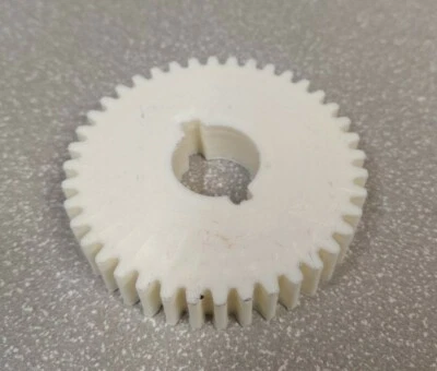 ATLAS CRAFTSMAN 40 tooth 10 & 12 inch lathe 3/4 keyed bore gear Nylon USA made