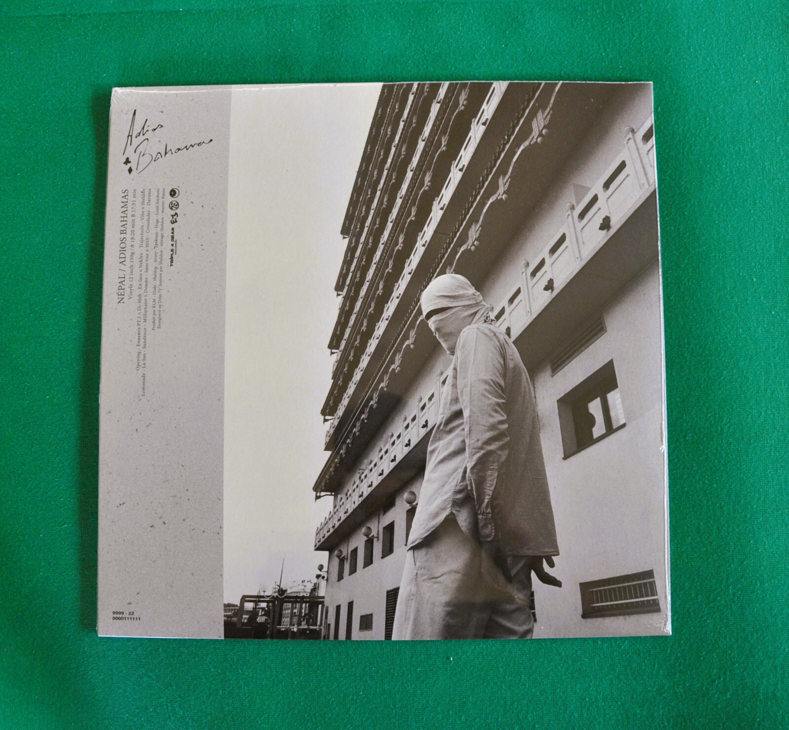 Népal ‎– Adios Bahamas | LP White | Hip Hop