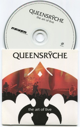 queensryche ~ the art of live ~ 2004 uk 14-track "promo" cd albu