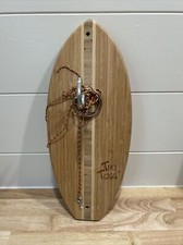 Hook And Ring Toss Game - Tiki Toss Short Board Edition - 100 Bamboo Party Game