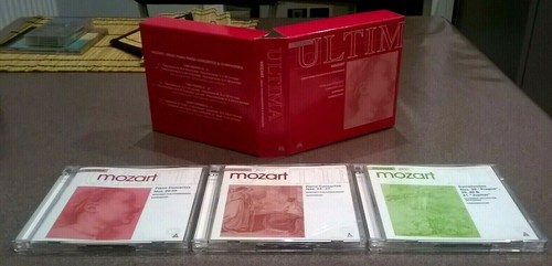 MOZART ULTIMA, GREAT PIANO CONCERTOS 20-27 & SYMPHONIES 38-41, 6 x CD BOX SET - Picture 3 of 4