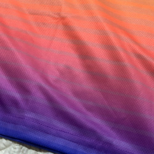 Maglia Calcio Flan Labs Caramel Sunset Uomo XL Multicolore Ombre Street Sportiva - Foto 11 di 12