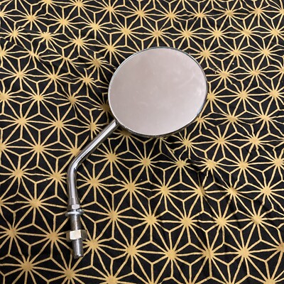 universal motorcycle mirrors chrome harley sportster round