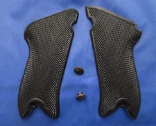 Luger Black Widow Grips with screws. Post War