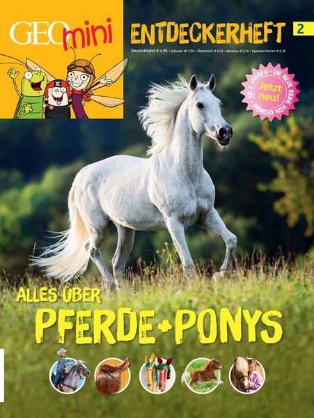 Thumbnail - Geolino Mini Entdeckerheft 2/2016 - Alles Über Pferde + Ponys