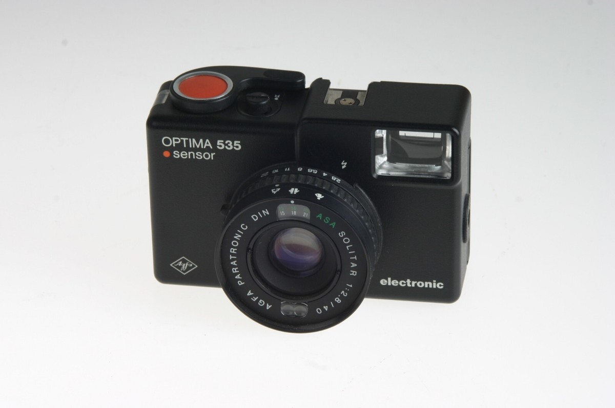 AGFA OPTIMA 535 アグファ SOLITAR 40mm f2.8 Agfa Optima 535 sensor electronic mit 2,8/40mm Solitar | eBay