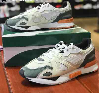 PUMA MIRAGE MOX PIPING IVORY GREEN SNEAKER FREIZEIT PREMIUM HERREN SCHUHE TURNSCHUHE