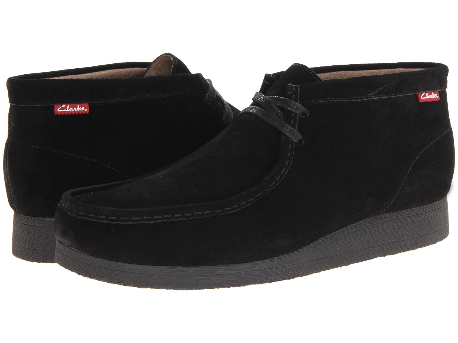 wallabee shoes black