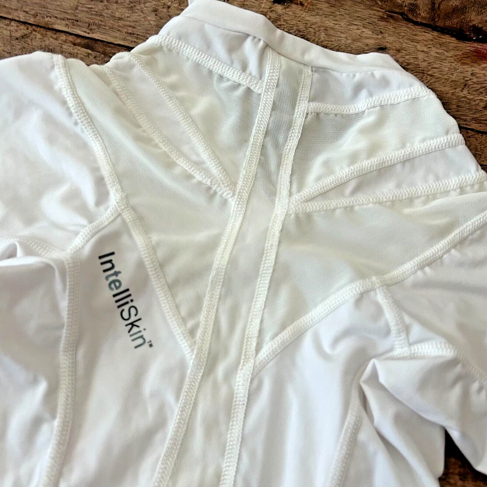 Camiseta Usada en Excelente Condición IntelliSkin BLANCA Manga Corta Asistencia de Postura Correcta Para Mujer Talla XS Foto 4 de 4