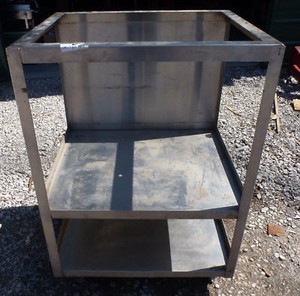30x25x42 Stainless Steel Utility Cart table specialty shelf equipment stand