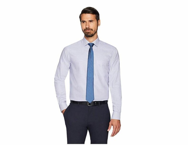 spread collar button down