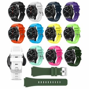 Pulsera con Correa de Silicona de Repuesto para Reloj Samsung Gear S3  Frontier | eBay