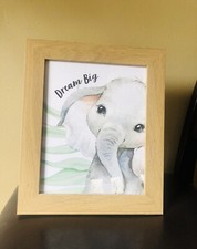 Safari theme picture frames for Nursery