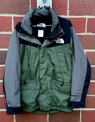 VINTAGE THE NORTH FACE JACKET MEN'S Medium HYDROSEAL PARKA Green
