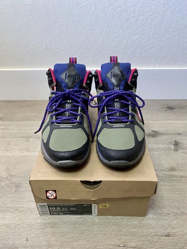 Nike Lunar Trail Mid Olive Green Climbing Running Elite Urban Haze 417641 300
