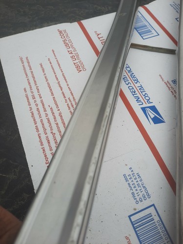 1982-1987 JAGUAR XJ6 SIDE PAIR CHROME TRIM FINISH COVERS LEFT side - Picture 10 of 12