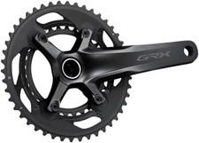 Shimano GRX FC-RX600-11 Crankset - 170mm, 11-Speed, 46/30t, 110/80 BCD, Hollowte