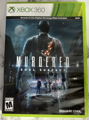 Murdered: Soul Suspect Disc And Case (Xbox 360, 2014)