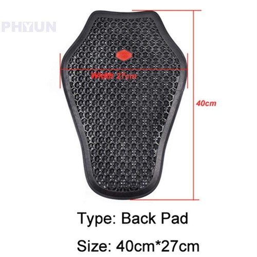 Motorcycle Back Protective Pad Rider Jacket Back Insert Armor Dorsal Protector - Picture 7 of 12