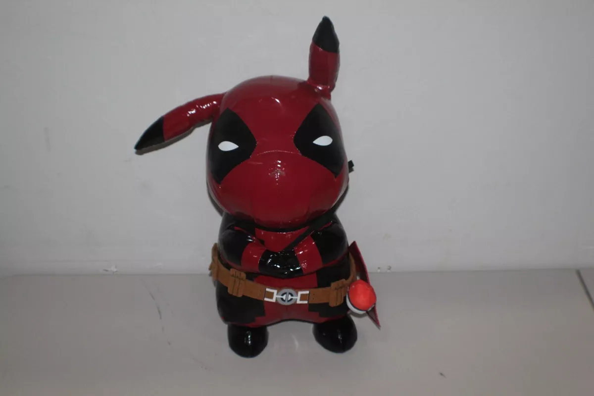 Deadpool pikachu stuffed sale animal