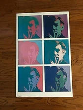 ANDY WARHOL Self Portrait 1966 Museum Modern Art 1998 Promo NY Exhibition Poster