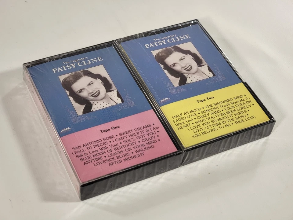 The Legendary Patsy Cline Tape 1 & 2 Cassette Tapes Classic Country 1990 MCA - Image 2 of 4