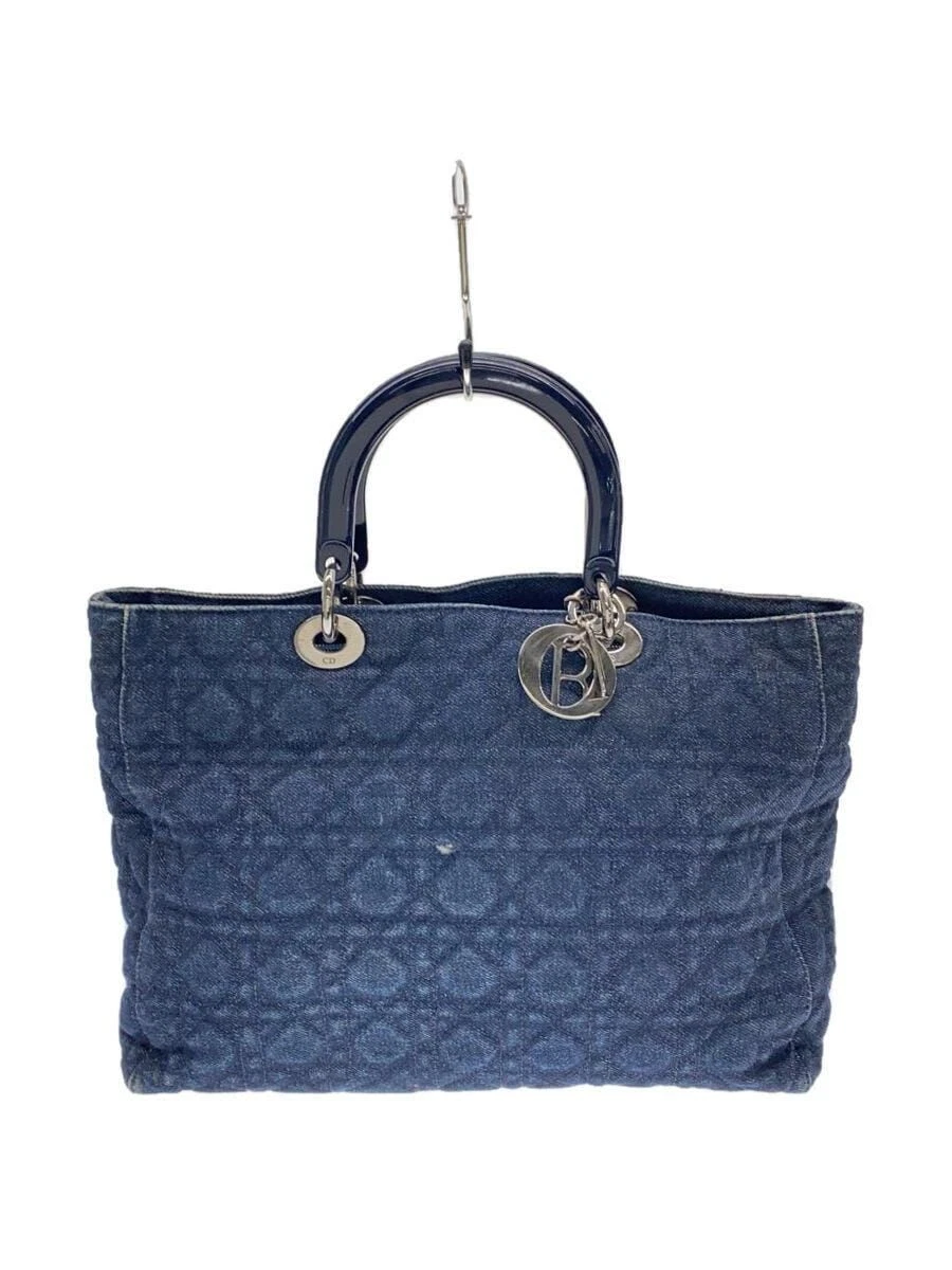 Sac à main Christian Dior femme indigo uni canage occasion
