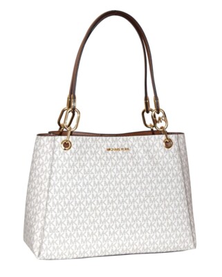 Michael Kors Tasche Bag TRISHA LG TRPL GUSSET SHLDR vanilla