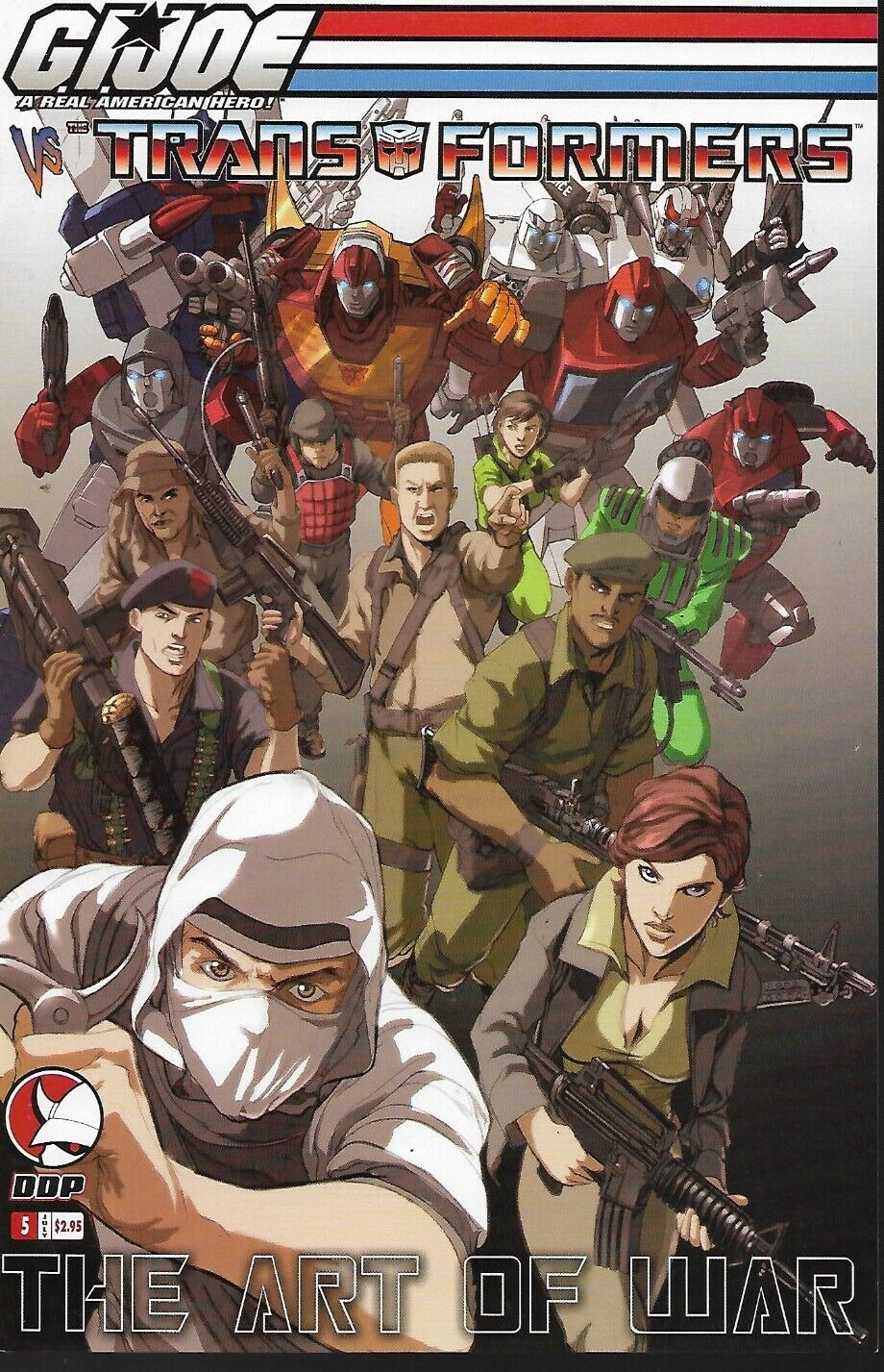 G.I.JOE vs TRANSFORMERS - ART OF WAR (2006) #5 B - Back Issue (S)