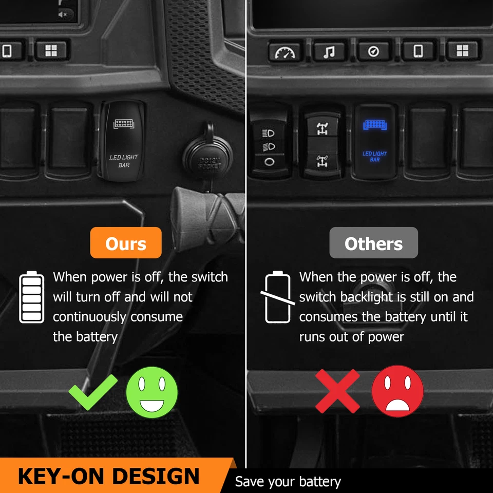 Soportes de techo de barra de luz LED curva de 32" enchufe para 21+ Polaris RZR Trail 900 S 1000 Foto 3 de 4