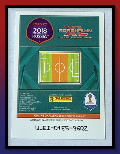 Tarjetas coleccionables 2018 Panini AdrenalynXL Road to the World Cup 2018 - edición limitada - Imagen 10 de 18